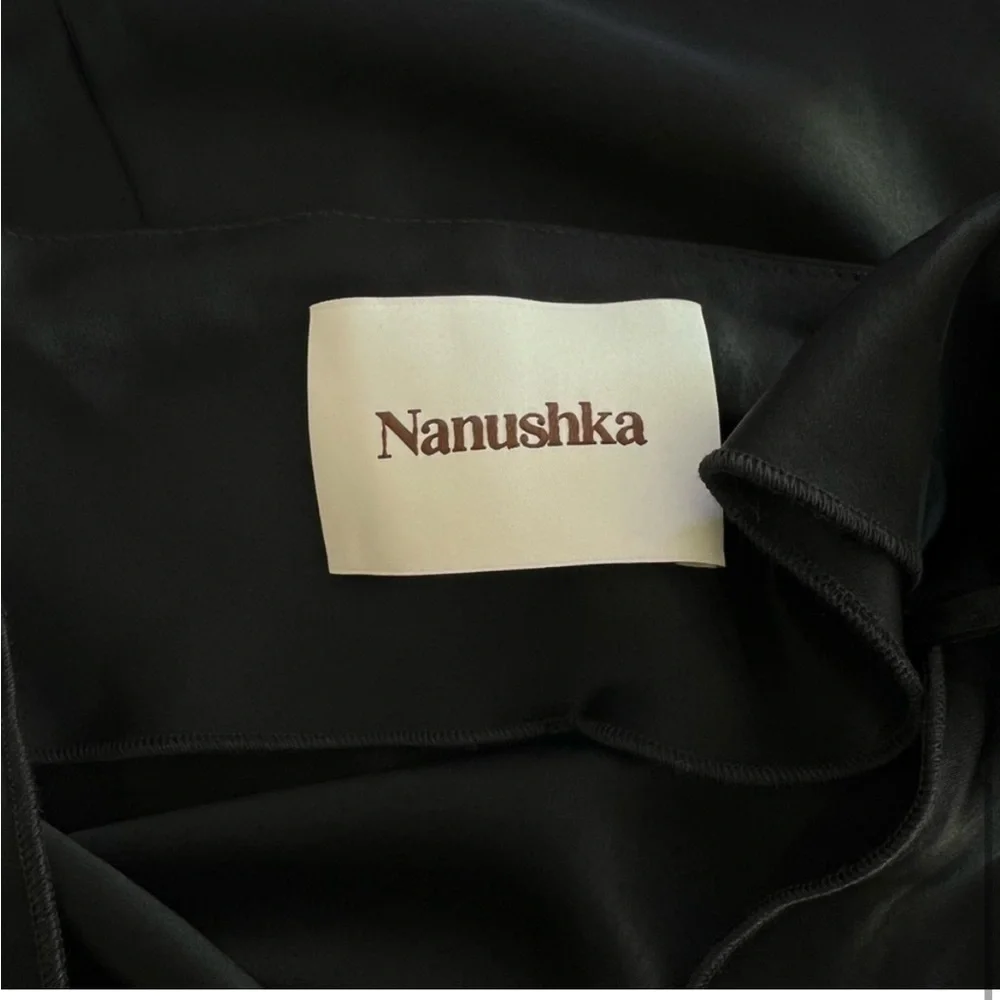 NEW Nanushka Merva Satin Slip Dress - Picture 7 of 8